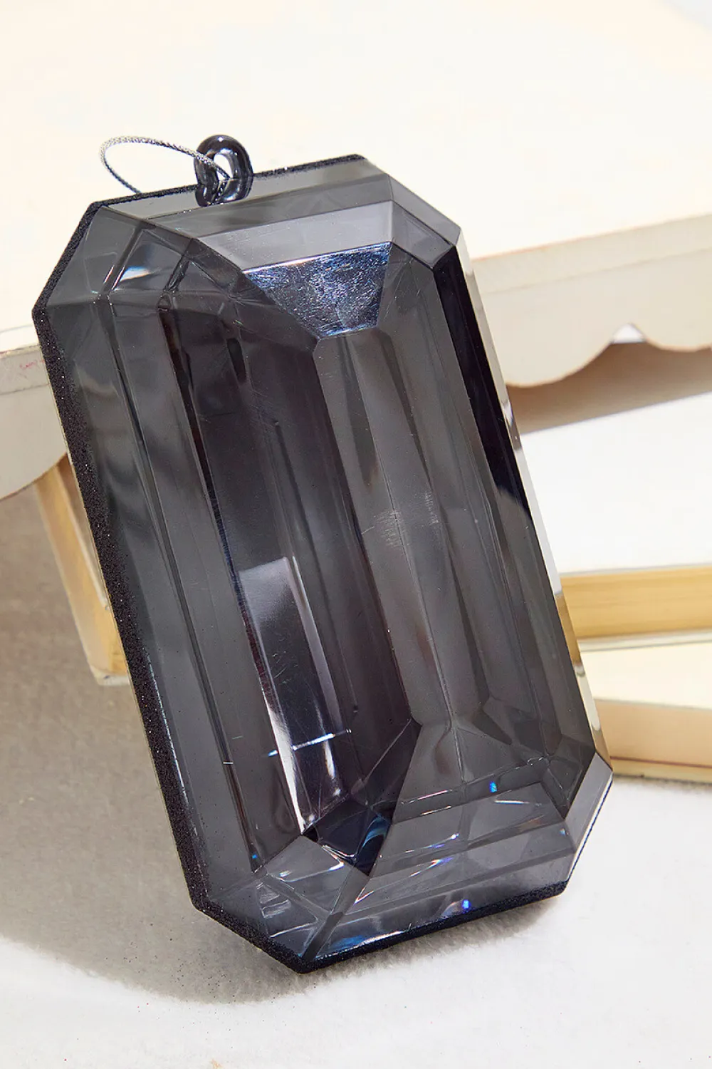 Decorator's Warehouse 8" Jewel Ornament - Black > Jewels|Nutcracker