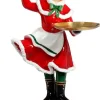 Decorator's Warehouse 24" Joyful Mrs.Claus with Tray - Mark Roberts > Mark Roberts