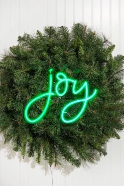 Decorator's Warehouse 13.8" Joy Lit Neon Sign > Indoor Lighting|Christmas Decor