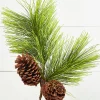 Decorator's Warehouse 22" Jumbo Pine Spray with Pinecones > Cardinal|Christmas Sprays