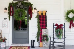 Decorator's Warehouse 24” Just Cut Norfolk Pine Wreath > Cardinal|60