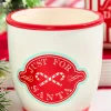 Decorator's Warehouse 3.5" "Just For Santa" Ceramic Cup > Gingerbread|Christmas Accents
