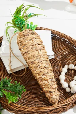 Decorator's Warehouse 19" Jute Carrot Ornament > Easter Table Decor|Easter Decor