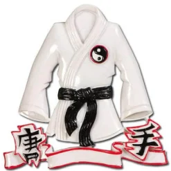 Decorator's Warehouse 3.5" Karate Jacket Customizable Ornament > Christmas Ornaments|Christmas Decor