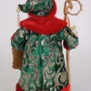 Decorator's Warehouse Karen Didion Evergreen and Crimson Santa > Santas & Angels|Karen Didion