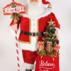 Decorator's Warehouse Karen Didion Lighted North Pole Santa > Santas & Angels|Karen Didion