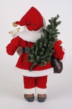 Decorator's Warehouse 17" Karen Didion Lighted Vintage Toy Bag Santa > Santas & Angels|Karen Didion