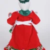 Decorator's Warehouse 18" Karen Didion Sugar Mrs. Claus > Santas & Angels|Karen Didion