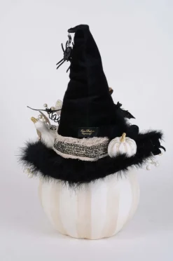 Decorator's Warehouse Karen Didion White Fiber Optic Pumpkin > Halloween|Halloween