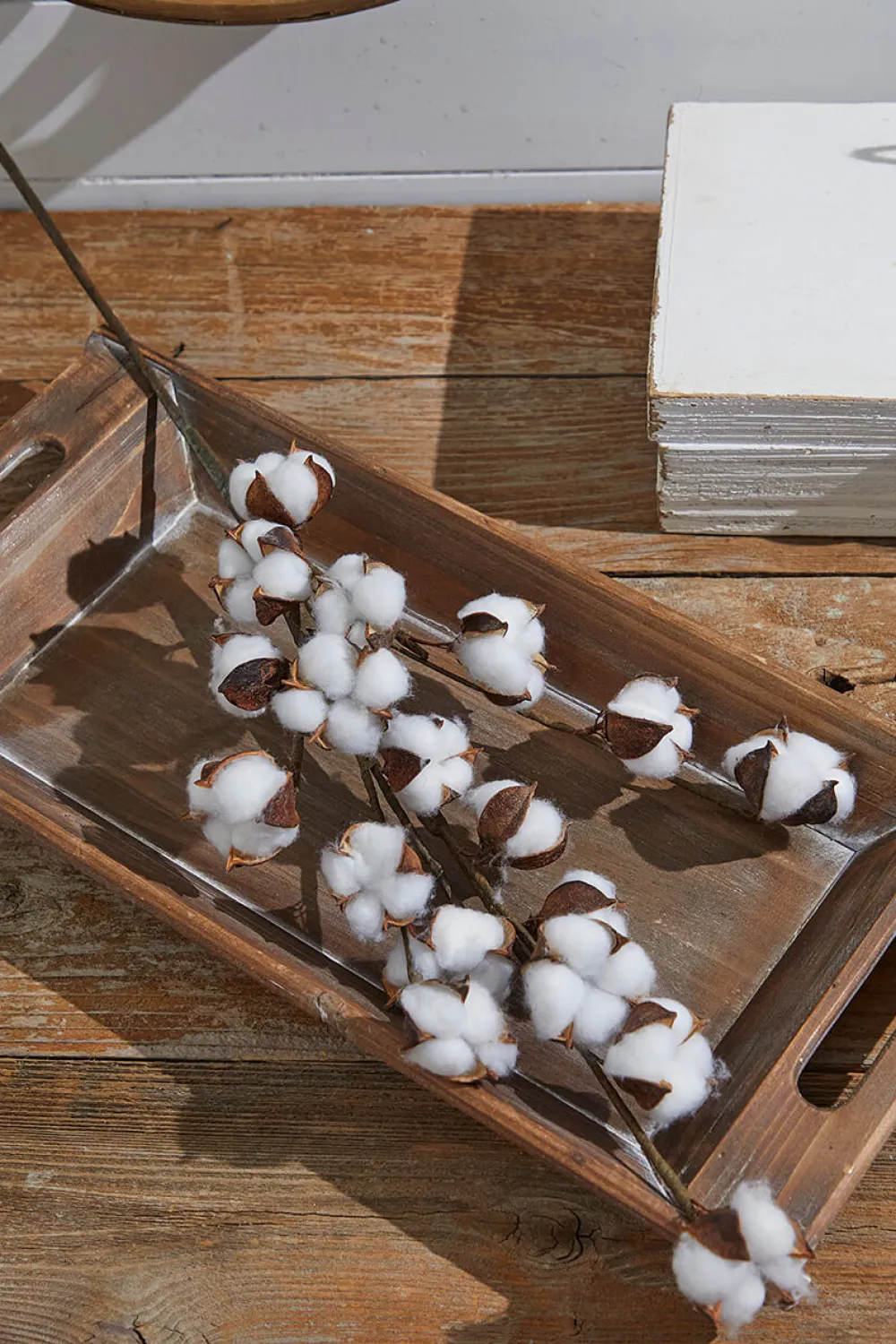 Decorator's Warehouse 30” Large Cotton Spray > Fall Decor|Fall Decor