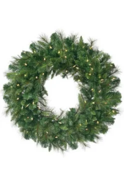 Decorator's Warehouse 60" LED Belgium Wreath (Warm White) > Outdoor Lighting|Christmas Wreaths