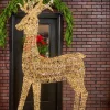 Decorator's Warehouse 8.9' LED Standing Reindeer - 5200L > Outdoor Decor|Outdoor Decor