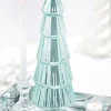 Decorator's Warehouse 15" Light Blue Mercury Glass Tabletop Tree > Tabletop & Accent Trees|Christmas Decor