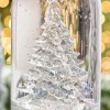 Decorator's Warehouse 13" Lighted Acrylic Tree > White Christmas|Christmas Decor