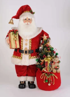 Decorator's Warehouse Lighted Christmas Spirit Santa > Karen Didion