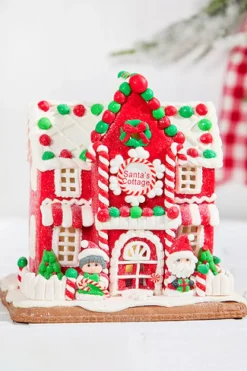 Decorator's Warehouse 9" Lighted Clay Dough Holiday Gingerbread House > Kristin'S Picks|Christmas Accents