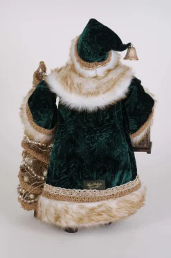 Decorator's Warehouse Lighted Emerald Woods Santa > Karen Didion
