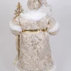Decorator's Warehouse Lighted Gold Couture Santa > Karen Didion