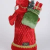 Decorator's Warehouse Lighted Holly Jolly Santa > Karen Didion