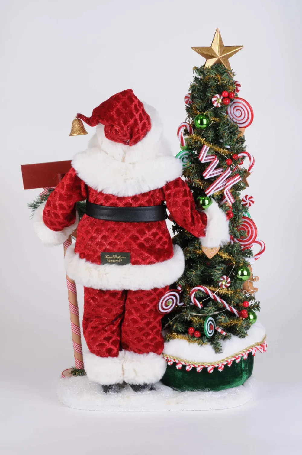 Decorator's Warehouse Lighted North Pole Bakery Santa > Karen Didion