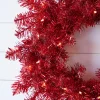 Decorator's Warehouse 20” Lighted Red Wreath > Christmas Decor|North Pole Party