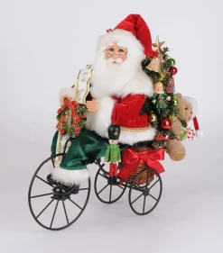 Decorator's Warehouse Lighted Santa Biking Through Christmas > Karen Didion