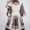 Decorator's Warehouse Lighted Winter Woods Santa > Karen Didion