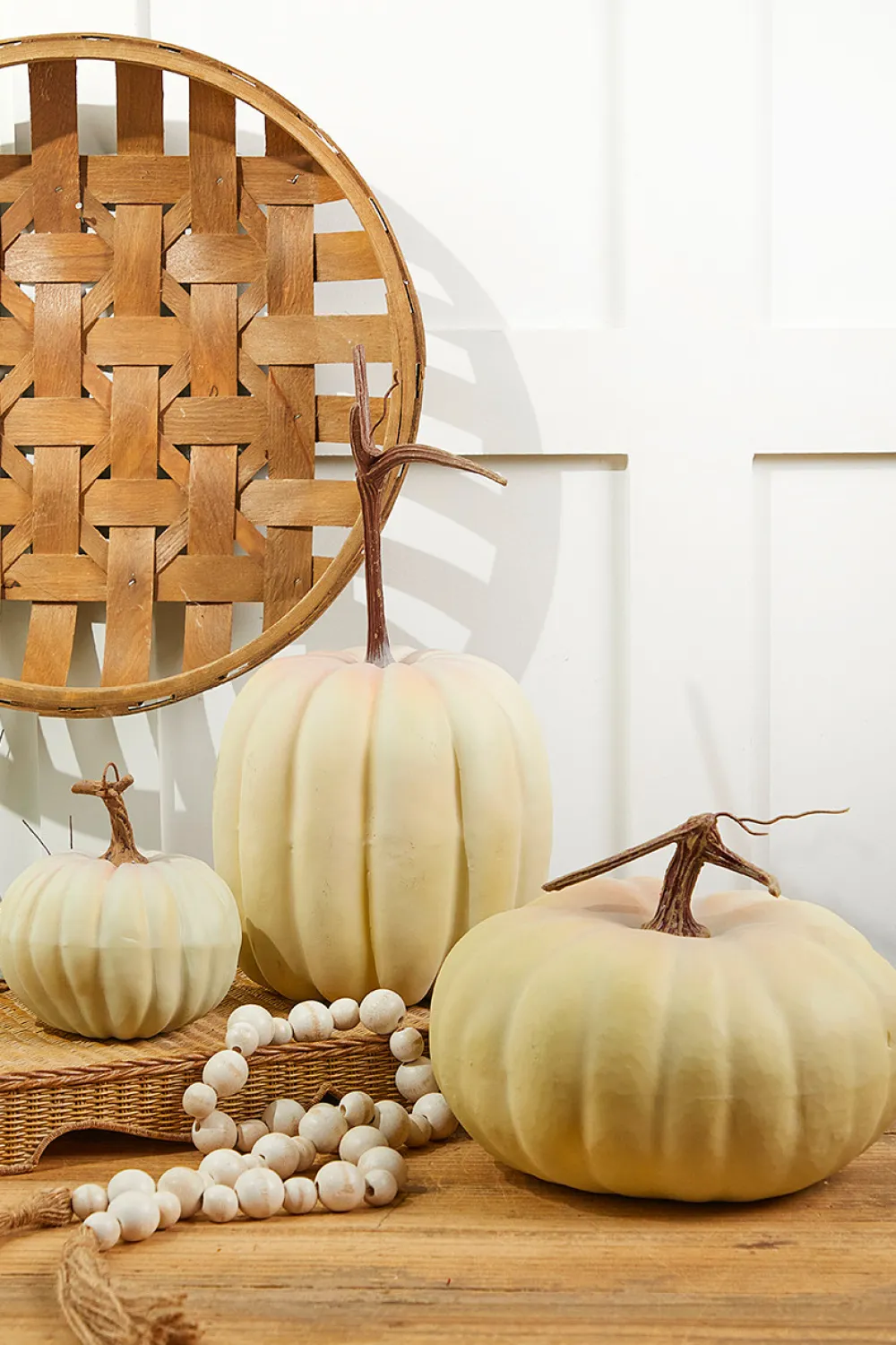 Decorator's Warehouse 6" Light Green Harvest Vine Pumpkin > Fall Decor|Fall Decor