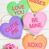 Decorator's Warehouse 12"L x 11.5"H Candy Hearts Sign > Christmas Decor|Valentine'S Decor