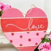 Decorator's Warehouse 12"L x 11.5"H Pattern Heart Sign > Christmas Decor|Valentine'S Decor