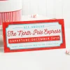 Decorator's Warehouse 12.5"L x 6"H The North Pole Express > North Pole Party|Christmas Decor