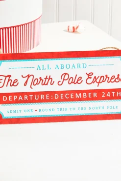 Decorator's Warehouse 12.5"L x 6"H The North Pole Express > North Pole Party|Christmas Decor