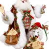 Decorator's Warehouse 26" Mark Roberts Santa's Mail Call with Dog > Mark Roberts