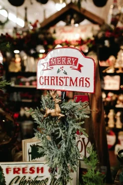 Decorator's Warehouse Merry Christmas Wreath Hanger > Christmas Sale|Christmas Decor