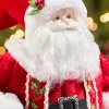Decorator's Warehouse 18" "Merry Kissmas" Standing Santa > Cardinal|Santas & Angels