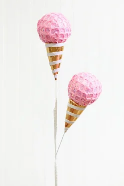 Decorator's Warehouse 24" Mesh Ice Cream Spray > Christmas Sprays|Christmas Decor