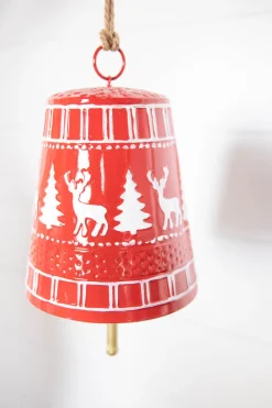 Decorator's Warehouse 10” Metal Christmas Bell > Christmas Decor|Believe
