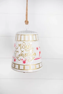 Decorator's Warehouse 10” Metal Christmas Bell > Christmas Decor|Believe