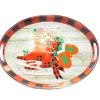 Decorator's Warehouse 20.5” Metal Holiday Design Tray > Christmas Accents|Christmas Sale
