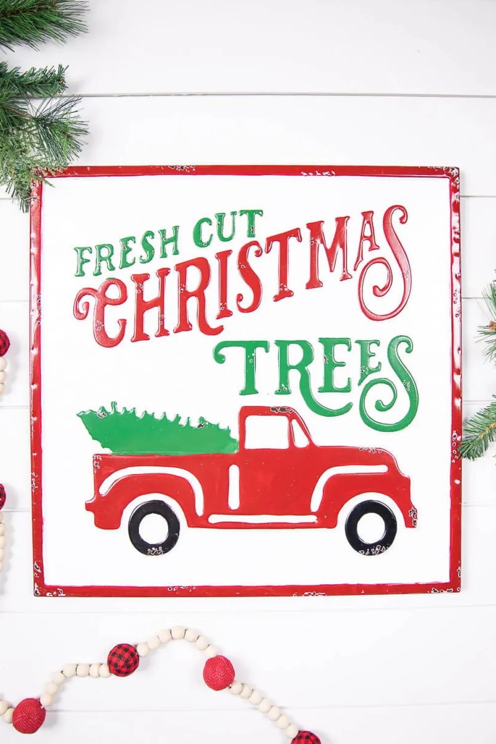 Decorator's Warehouse 19” Metal Holiday Scene Wall Decor > Sale|Christmas Sale