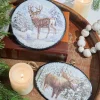 Decorator's Warehouse 6.5” Metal Woodland Animals Ornament > Christmas Ornaments|Winter Woodland