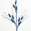 Decorator's Warehouse 36.5" Midnight Blue with Glitter Grass Spray > Nutcracker|Christmas Sprays