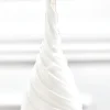 Decorator's Warehouse 10.25" Milky Way Swirl Glass Finial Drop Ornament > White Christmas|Christmas Decor