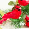 Decorator's Warehouse 4” Mini Cardinals - Set Of 6 > Christmas Ornaments|Cardinal