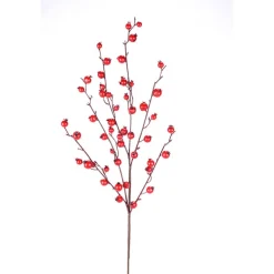Decorator's Warehouse 30” Mini Red Pomegranate Christmas Spray > Cardinal|Christmas Sprays