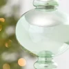 Decorator's Warehouse 9" Mint Pearlescent Finial Ornament > Christmas Decor|2026 New Additions