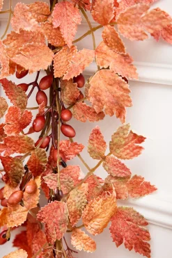 Decorator's Warehouse 5' Mixed Fall Leaf Garland > Fall Decor|Fall Decor