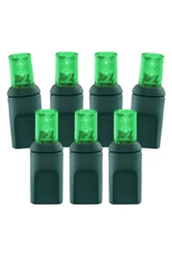 Decorator's Warehouse 5mm Green - 70L 4" Spacing > 5Mm Led Strands|Light Strands