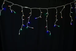 Decorator's Warehouse 5MM Icicle Lights - Multi > Outdoor Lighting|Light Strands