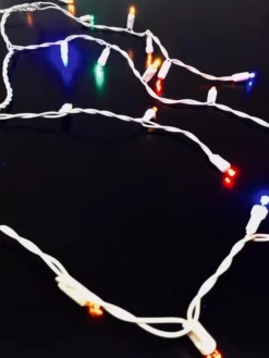 Decorator's Warehouse 5MM Icicle Lights - Multi > Outdoor Lighting|Light Strands